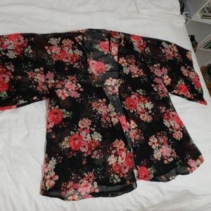 Floral kimono